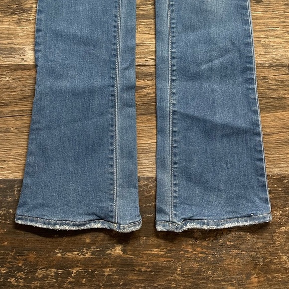 Zara Women's Blue Jeans Size 2 Flare bottom - Picture 7 of 7